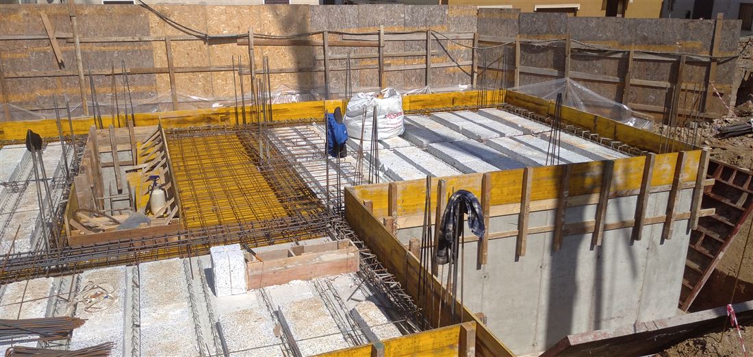 Nuova palazzina residenziale in c.a.