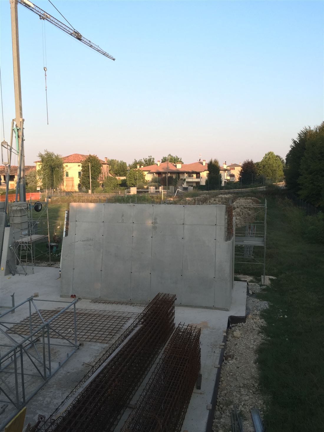 Padiglione multifunzionale in cemento armato