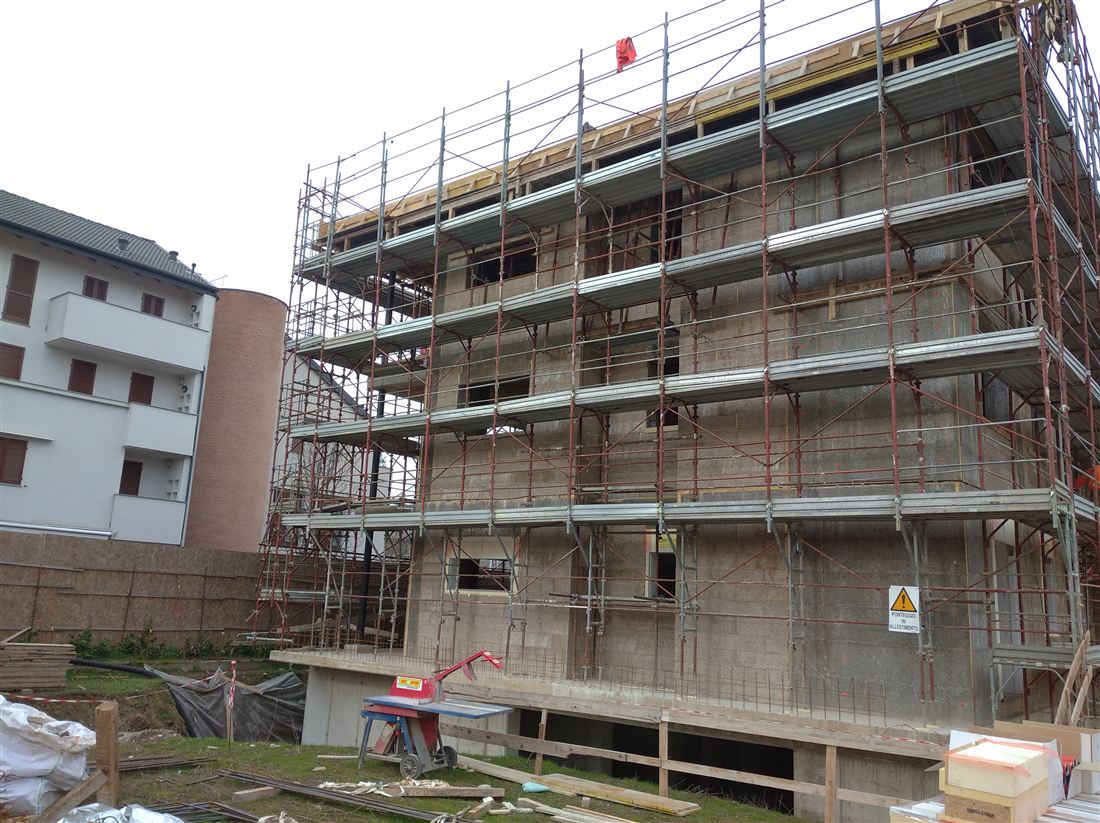 Palazzina residenziale a Vimercate