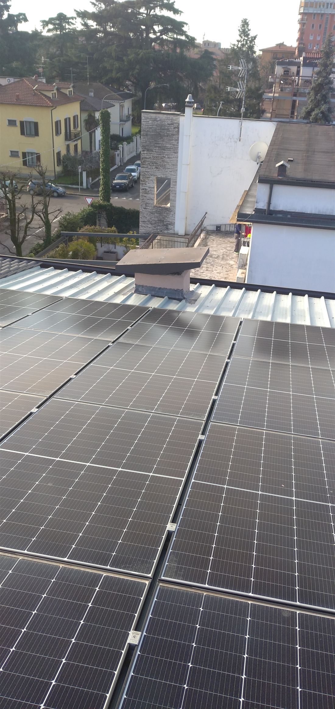 Riqualificazione energetica palazzina residenziale