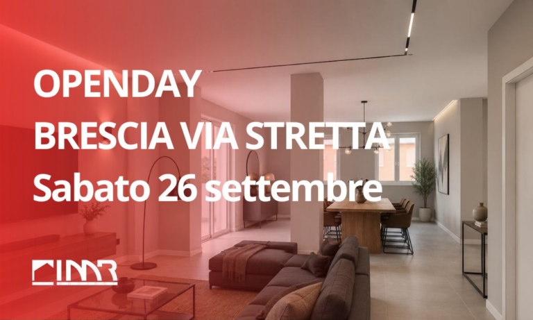 Open Day a Brescia Via Stretta 28 visita gli ultimi appartamenti disponibili IMR